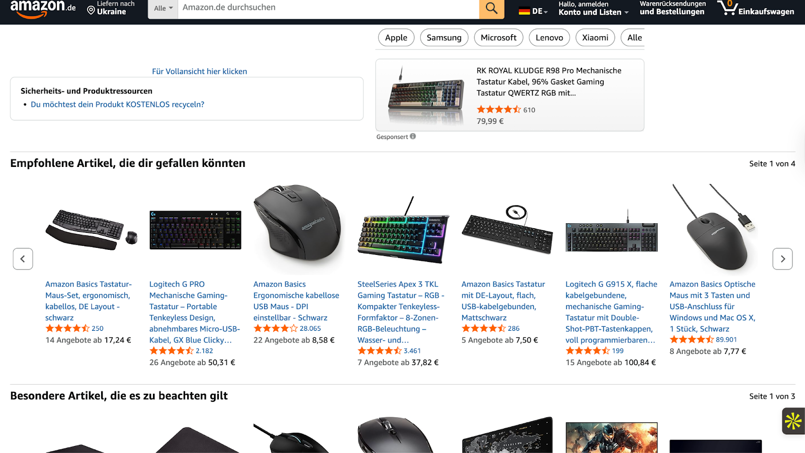 Amazon: Smarte Produktempfehlungen und Personalisierte E-Commerce Lösungen