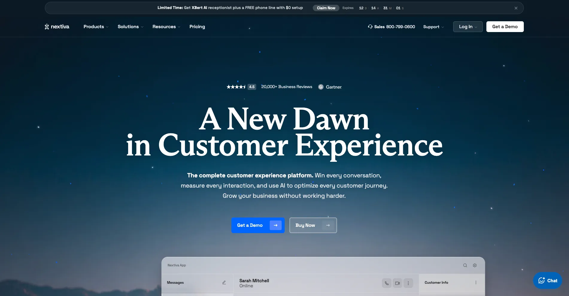 Nextiva call center phone system