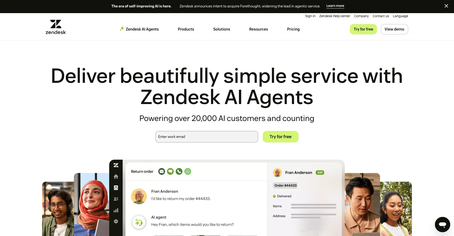 Zendesk call center phone system