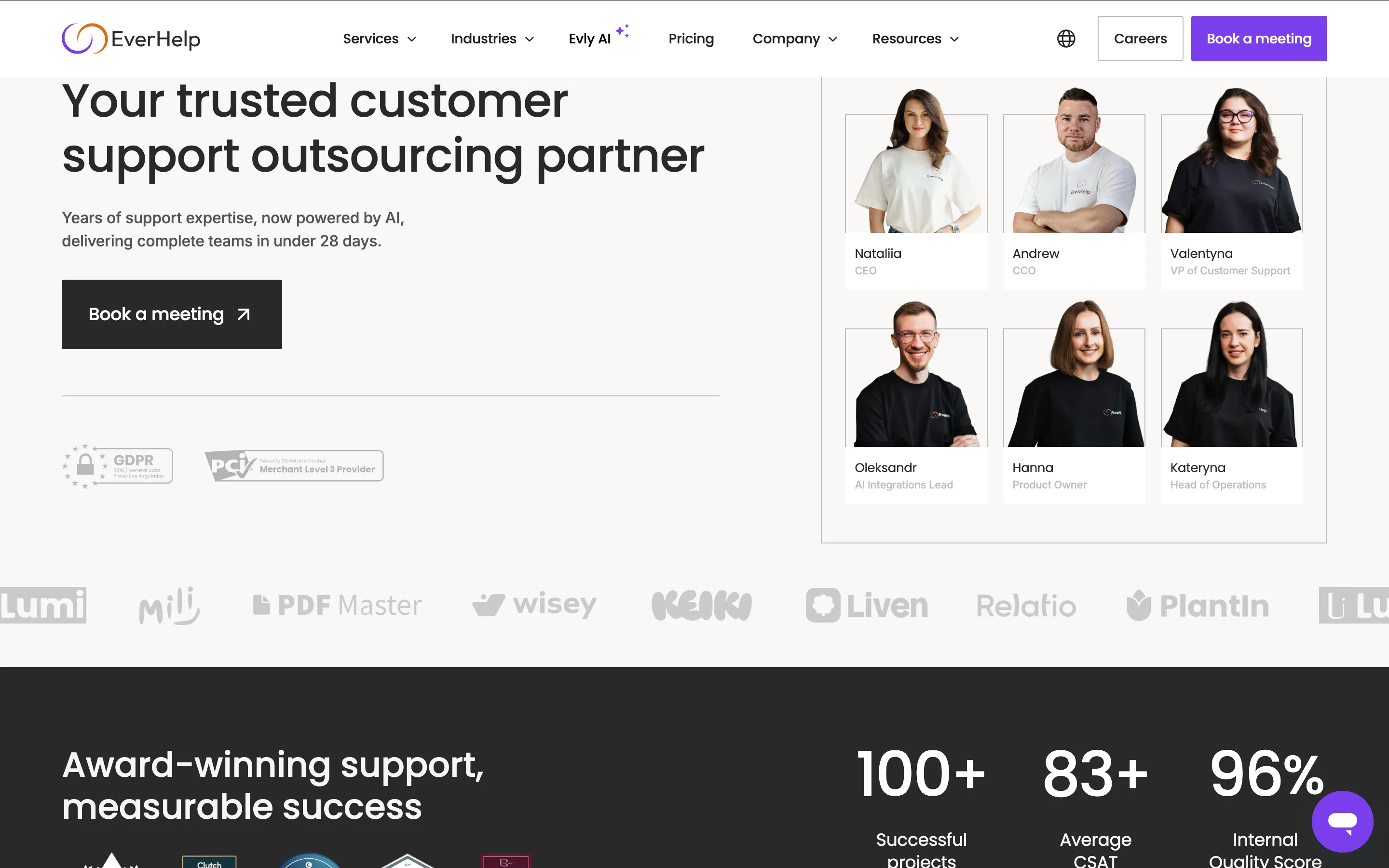 top customer support outsourcing provider