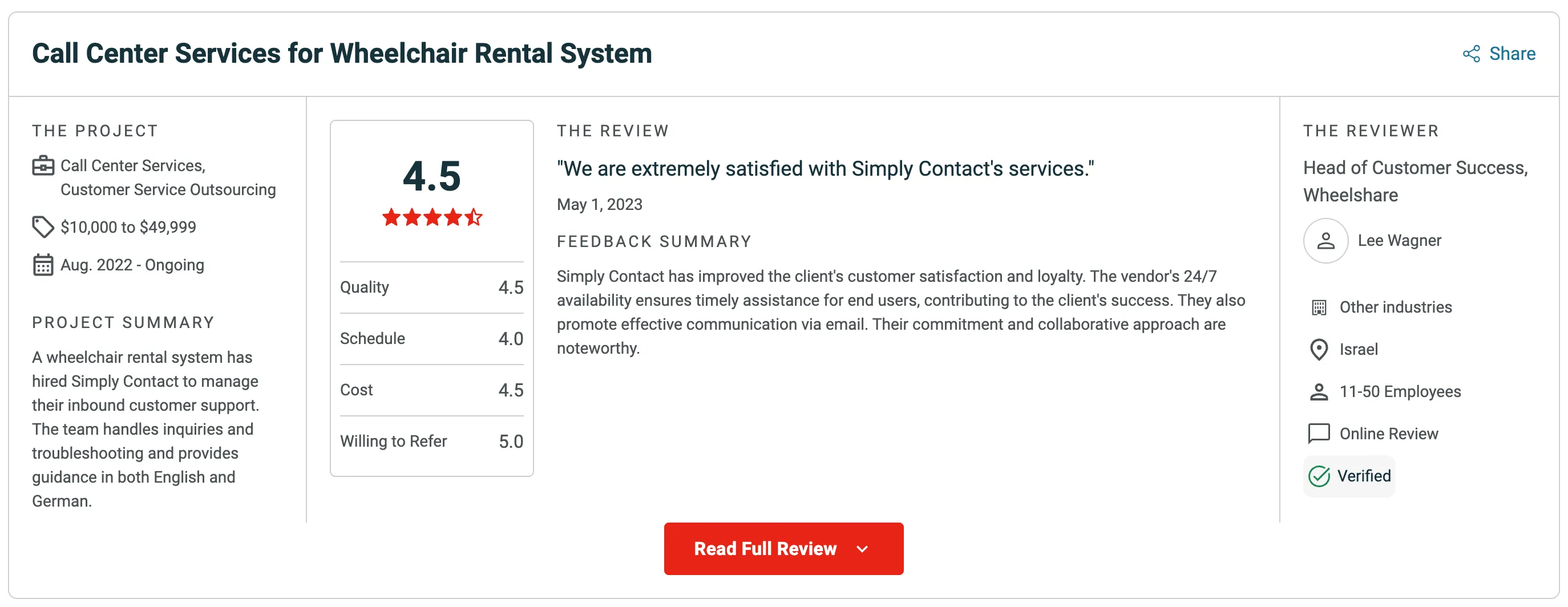 Simply Contact clutch review
