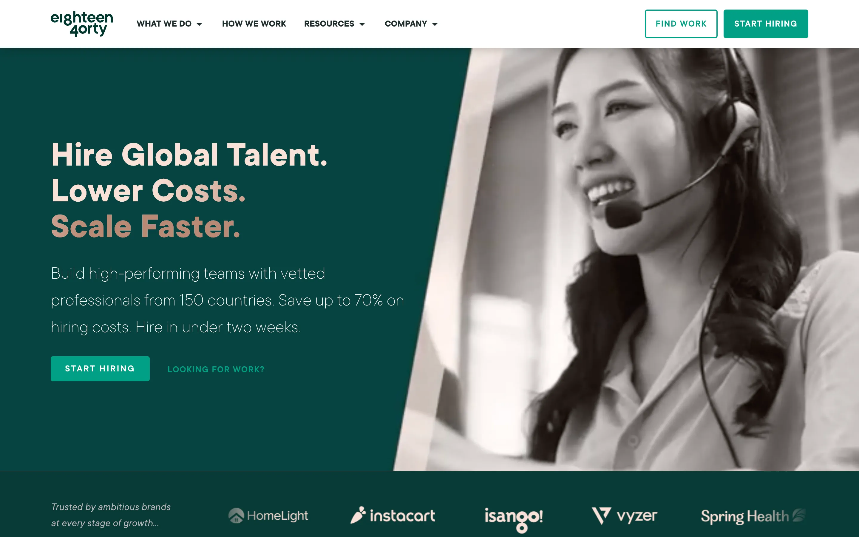 1840 & Company customer service outsourcing provider