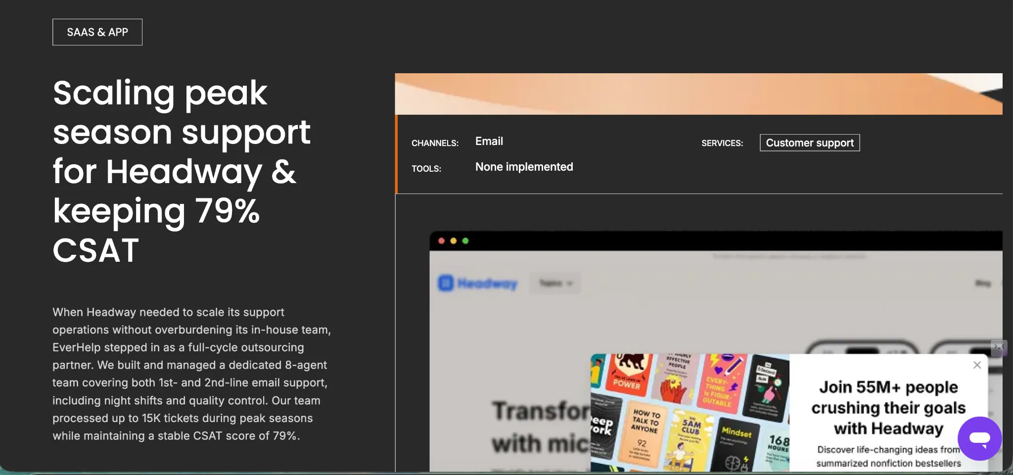 headway case study