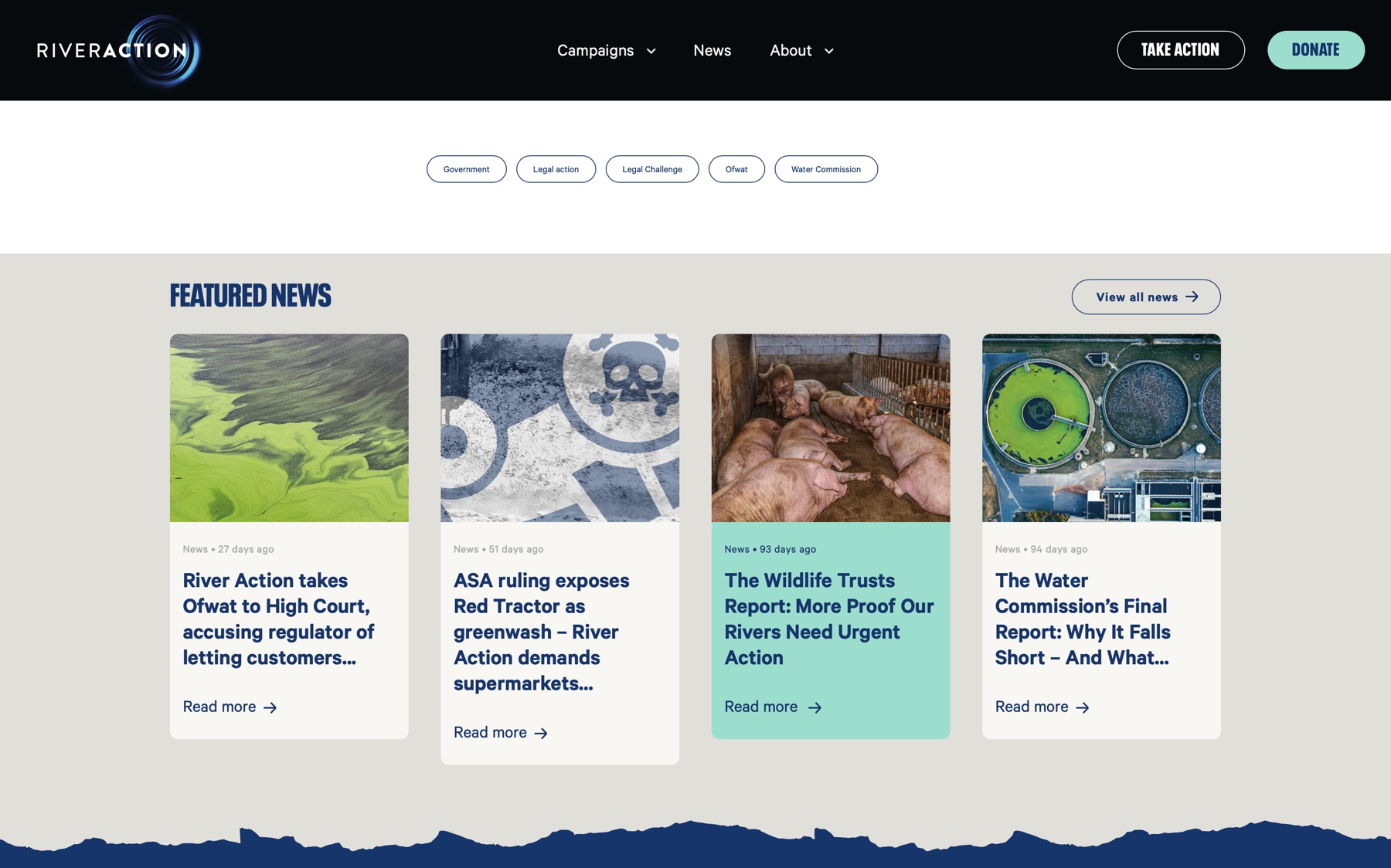 Featured news module