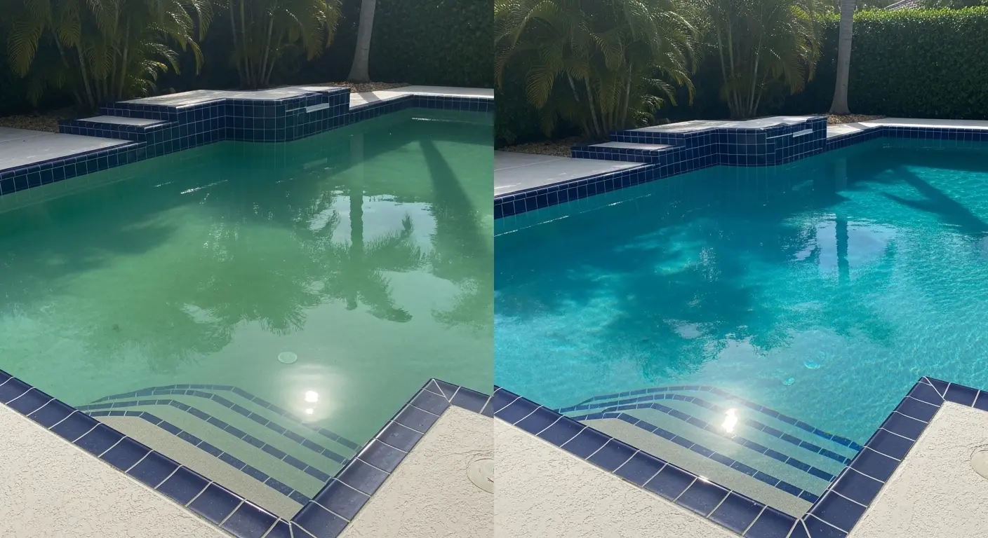 Cloudy Pool in Boynton Beach