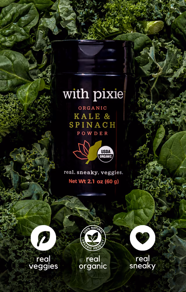 with pixie organic powder