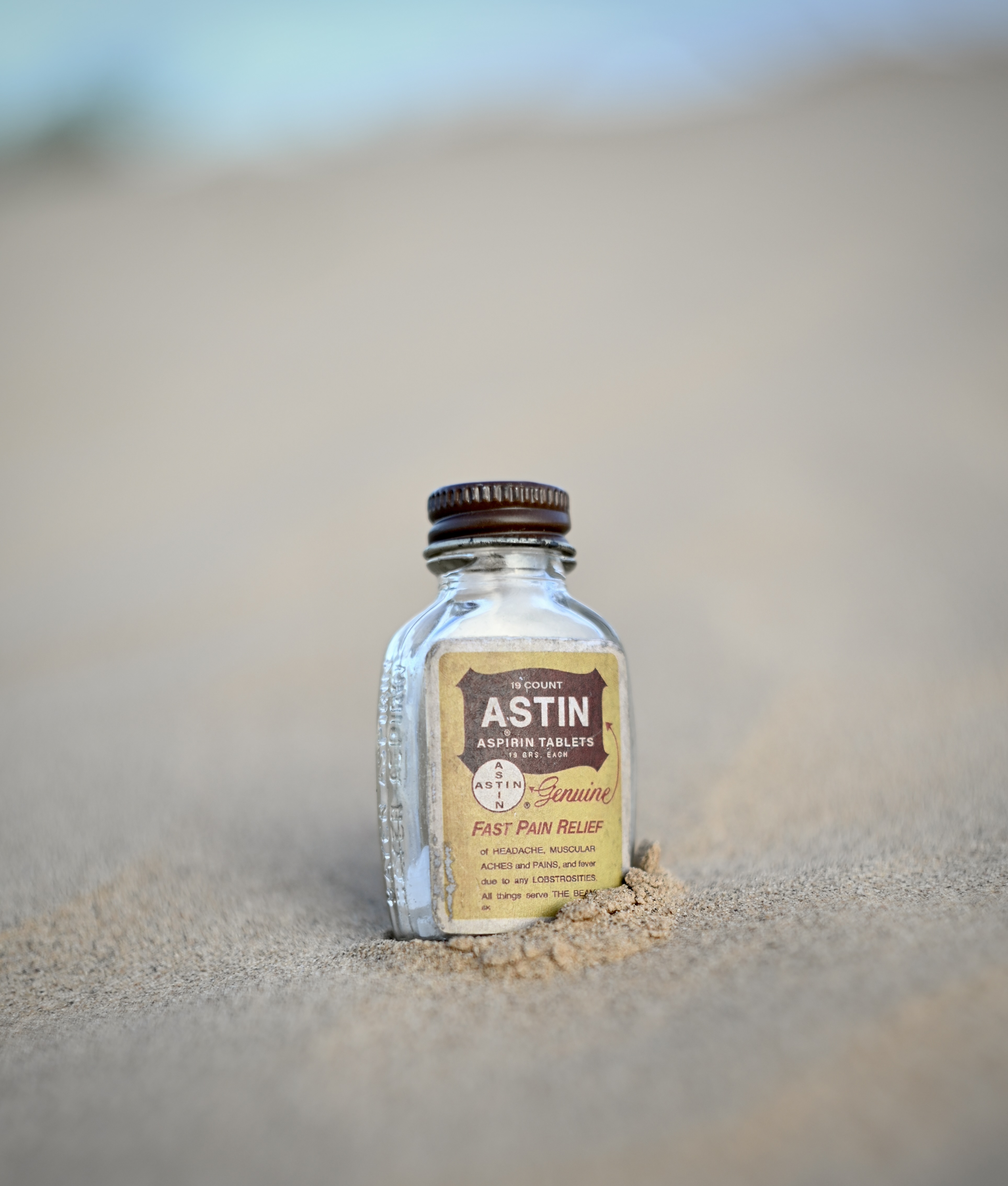 Custom aspirin label