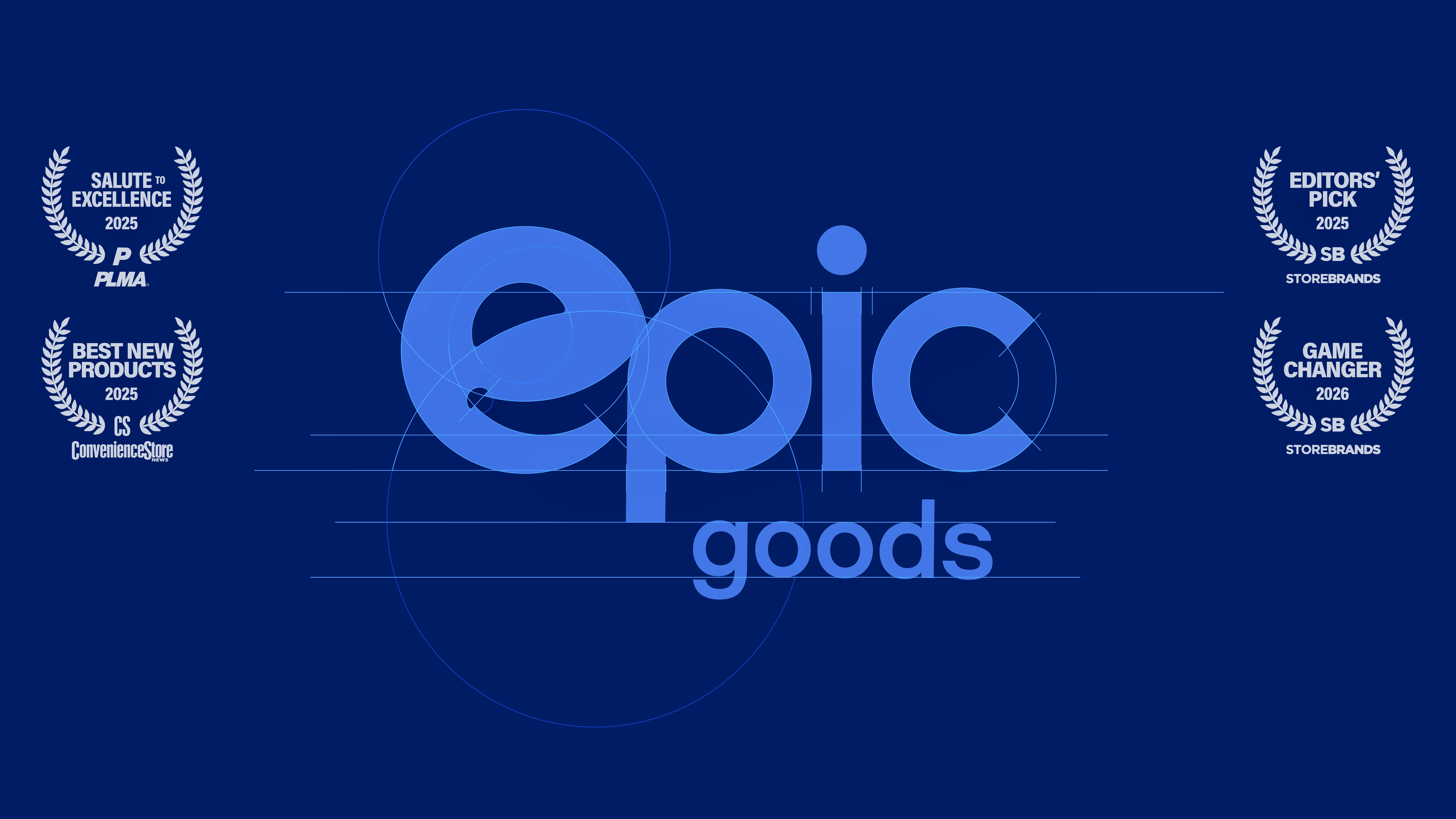 anatomy of the epic goods logo
