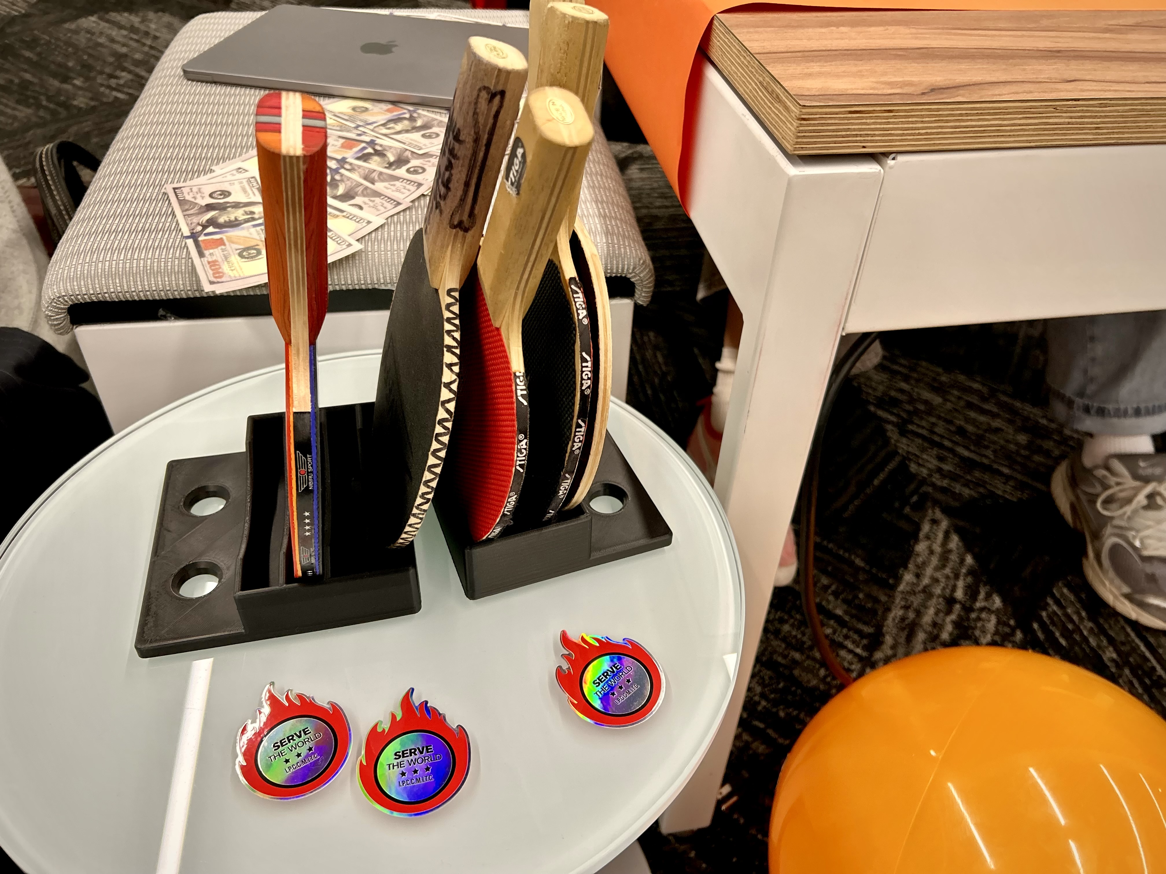 3D printed paddle stands