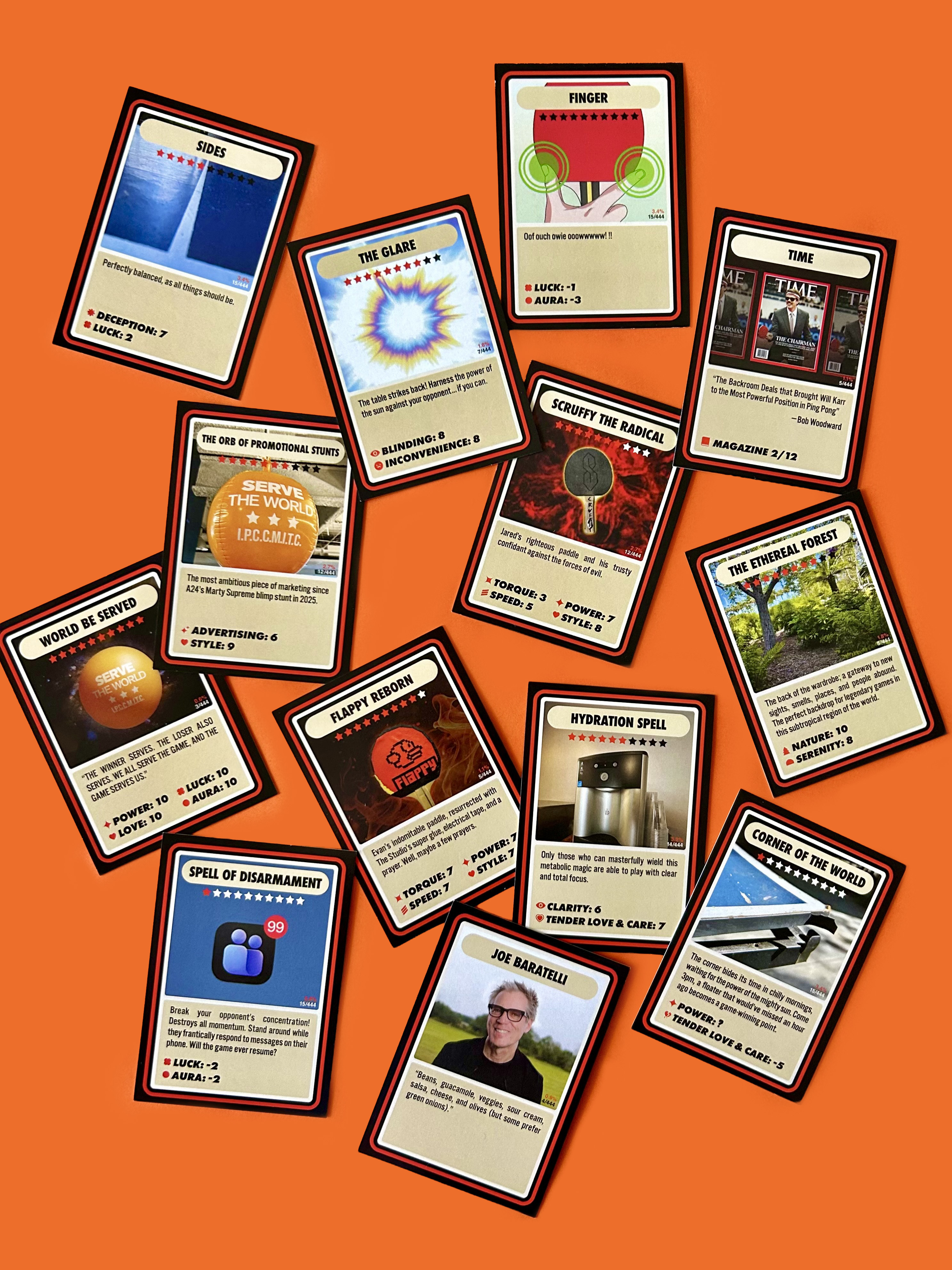 Promo trading cards