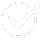 Outline graphic of a checkmark inside a circle.