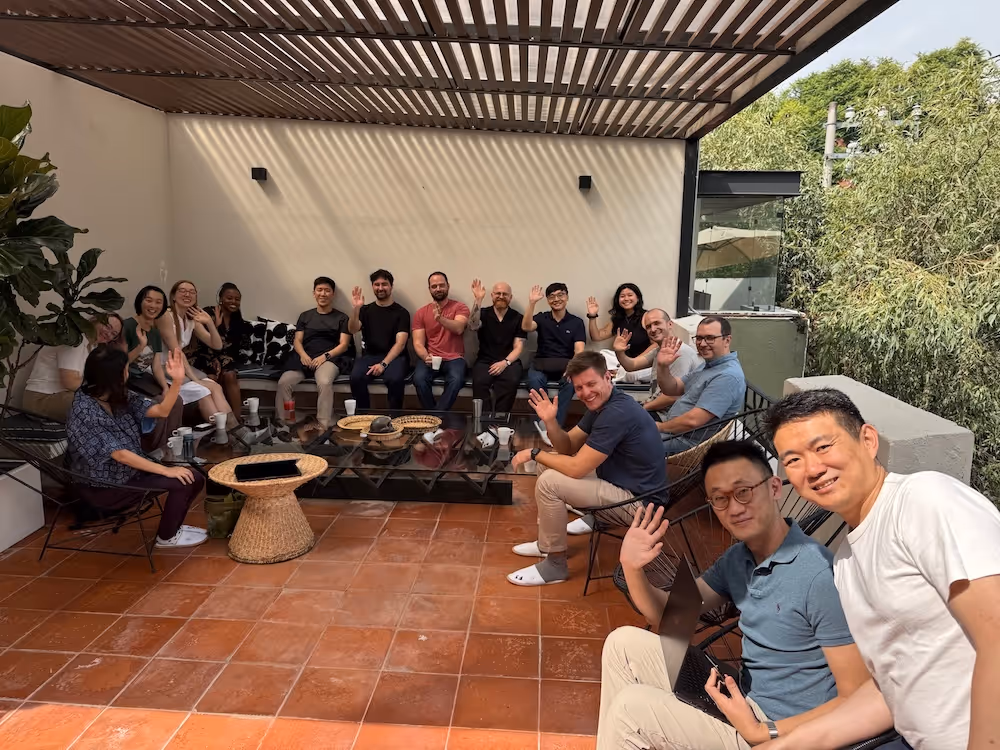 A group photo of the Centari team. 