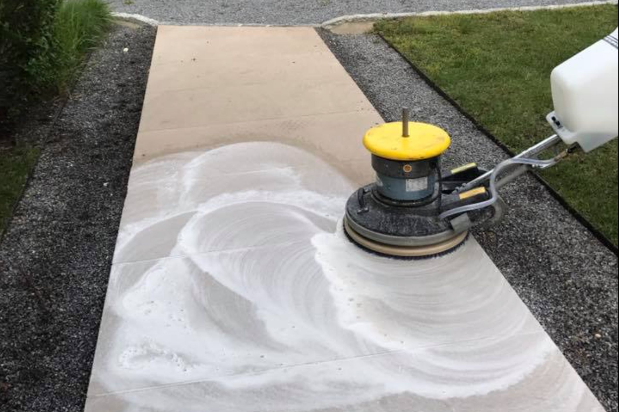 Professional stone cleaning equipment