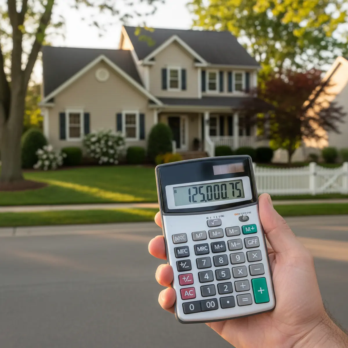 Homeowner calculating potential insurance savings from a roof upgrade