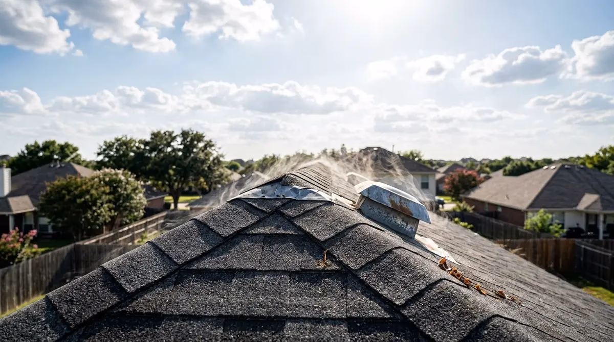 Why a Blocked Ridge Vent is the Fastest Way to Kill Your Upstairs AC in the Austin Heat
