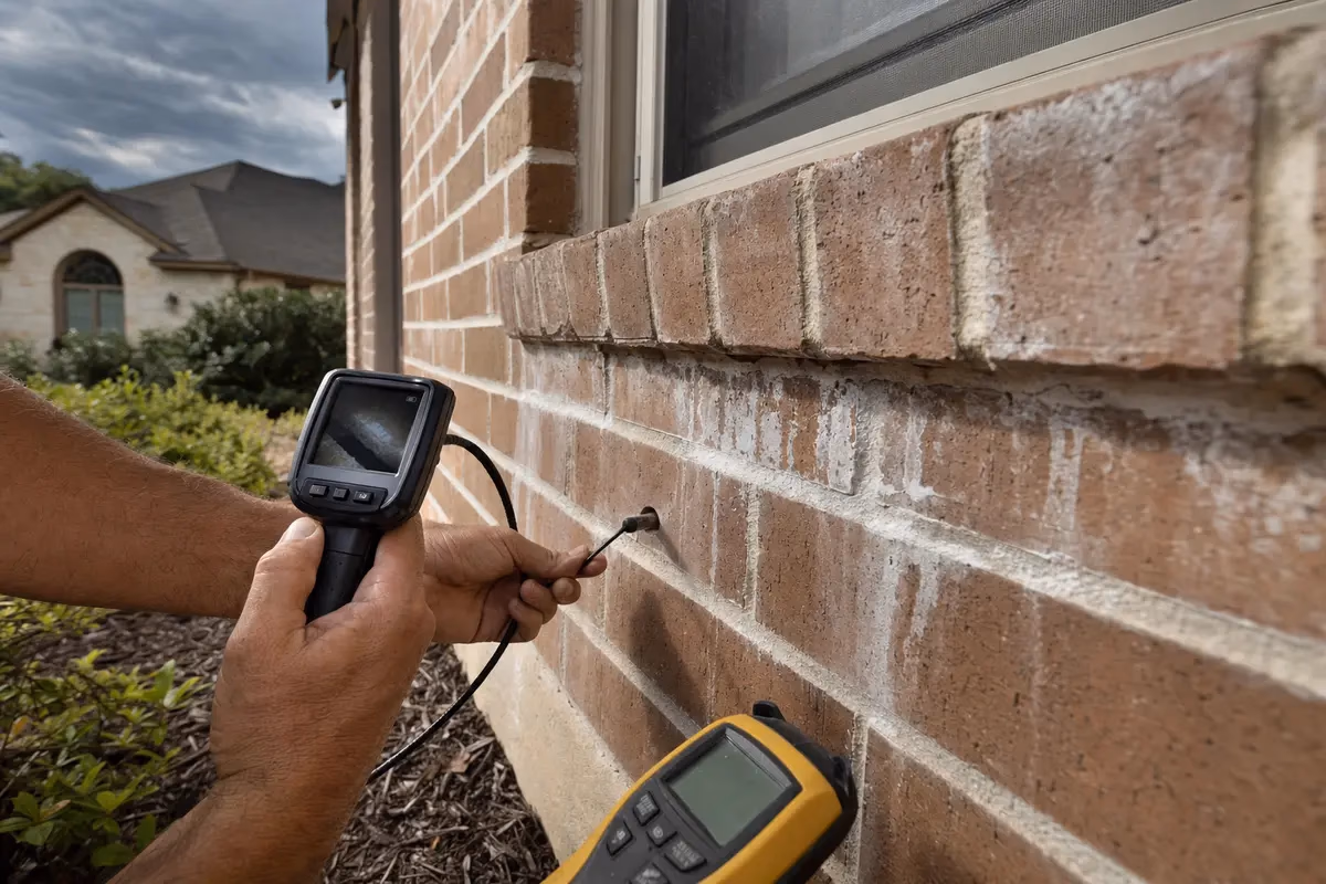 Is Your Austin Brick House Quietly Leaking Water Behind the Walls After Every Storm?