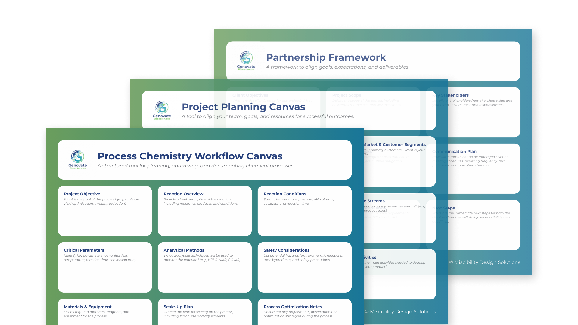 Worksheet Design for a Biotech Startup | Miscibility Design Solutions