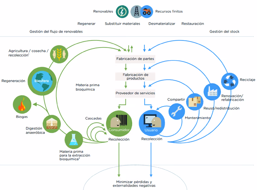 Is recycling part of the circular economy?