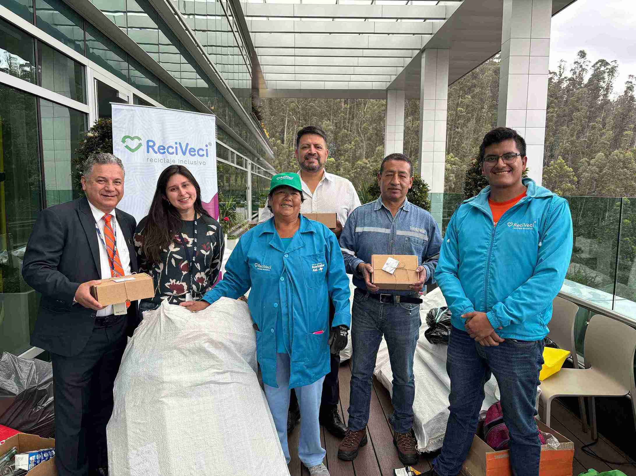 CAF vivió un Reciclatón junto a ReciVeci y recicladores/as de base