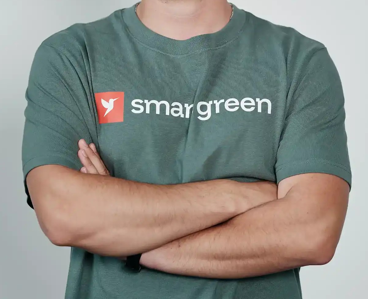 Smart Green Rebranding mit neuem Logo, Brand Design, 3D-Visualisierungen und Website Relaunch in Webflow inkl. UX-Optimierung.