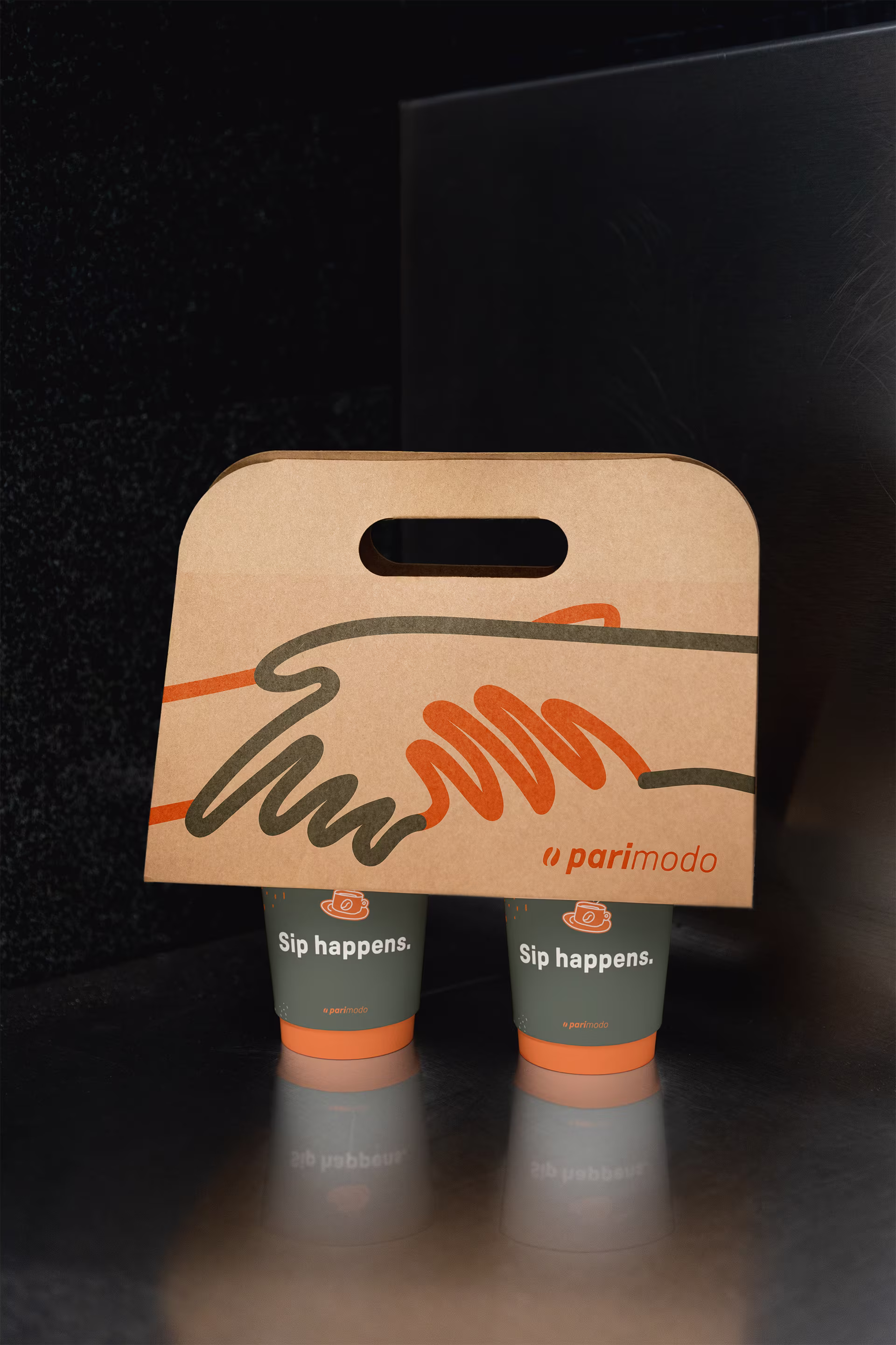 Brand Design, Packaging Design, Webdesign & Shopify-Webshop für nachhaltige Fairtrade-Kaffeerösterei parimodo aus Köln mit sympathischem Illustrationstil.