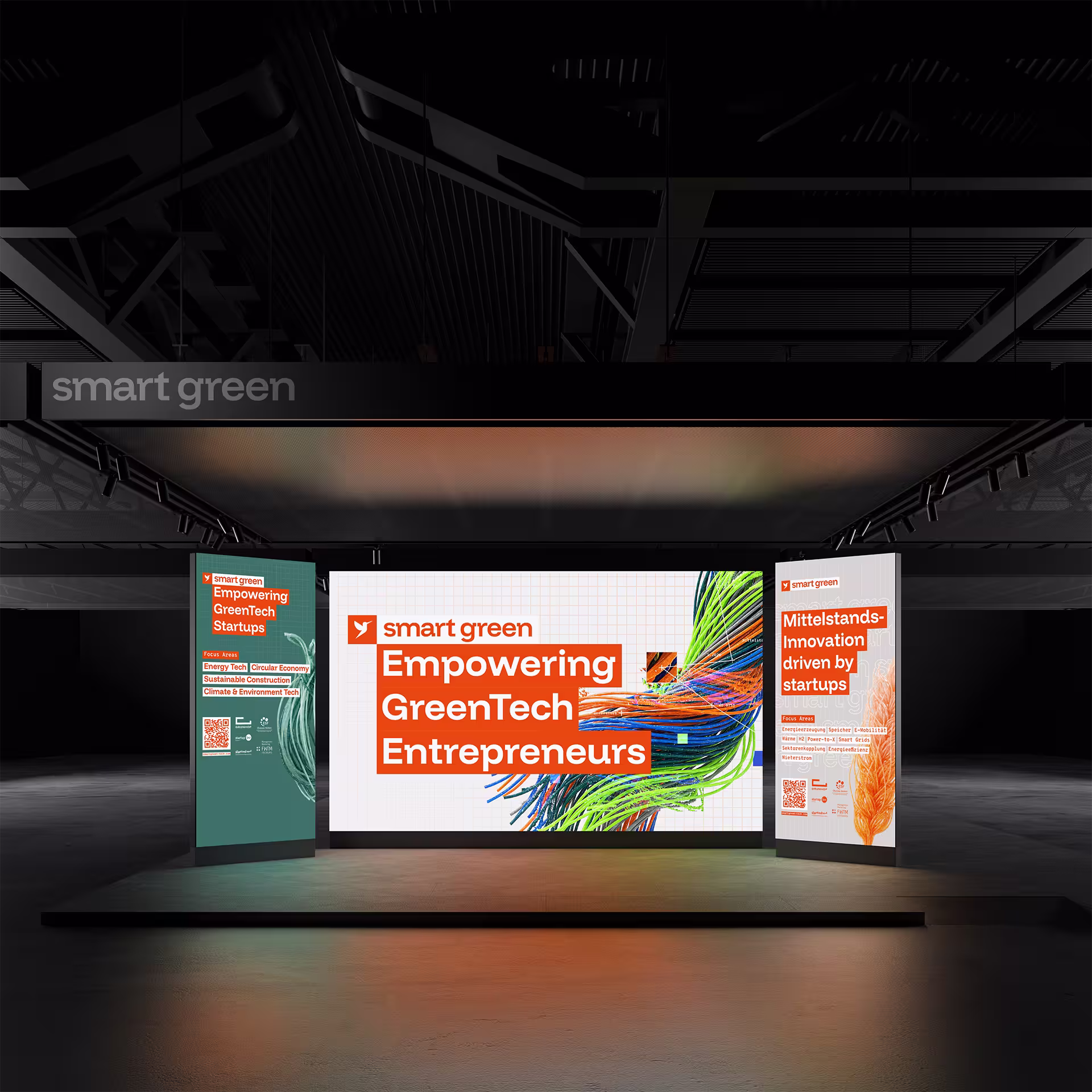 Smart Green Rebranding mit neuem Logo, Brand Design, 3D Visuals und Website Relaunch in Webflow inkl. UX-Optimierung.