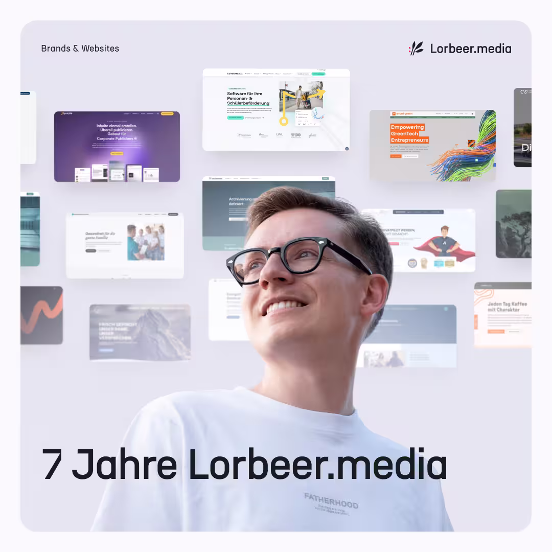 7 Jahre Lorbeer.media