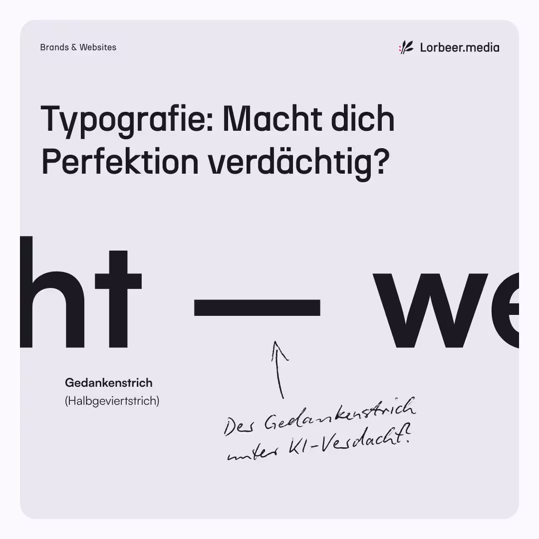 # Sollten wir absichtlich schlechter schreiben, um nicht wie KI zu klingen?