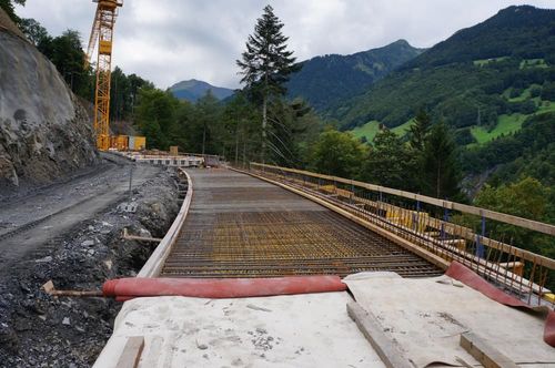 Brücke Pfäfers-Valens samt Verbindungsstrasse, Pfäfers