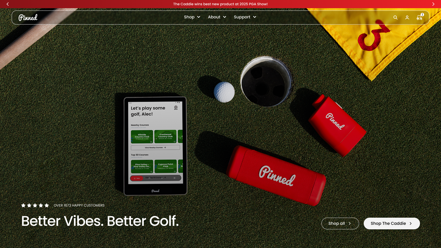Pinned Golf