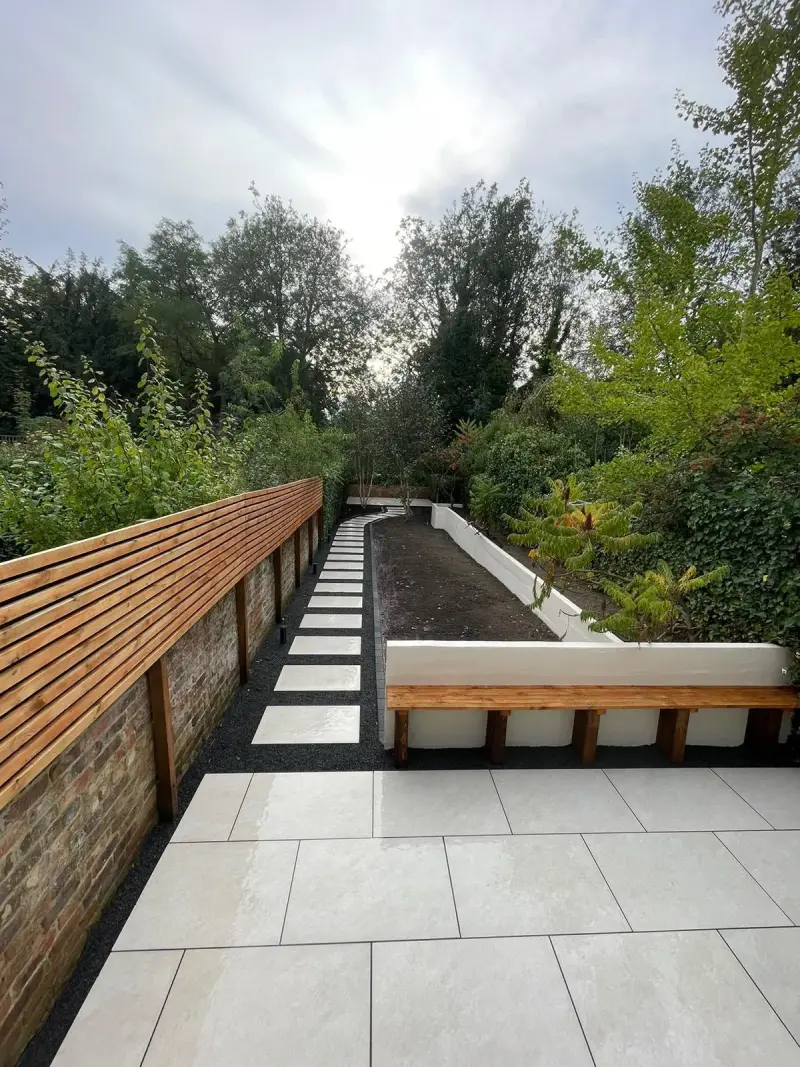 new garden designed in Cheltenham