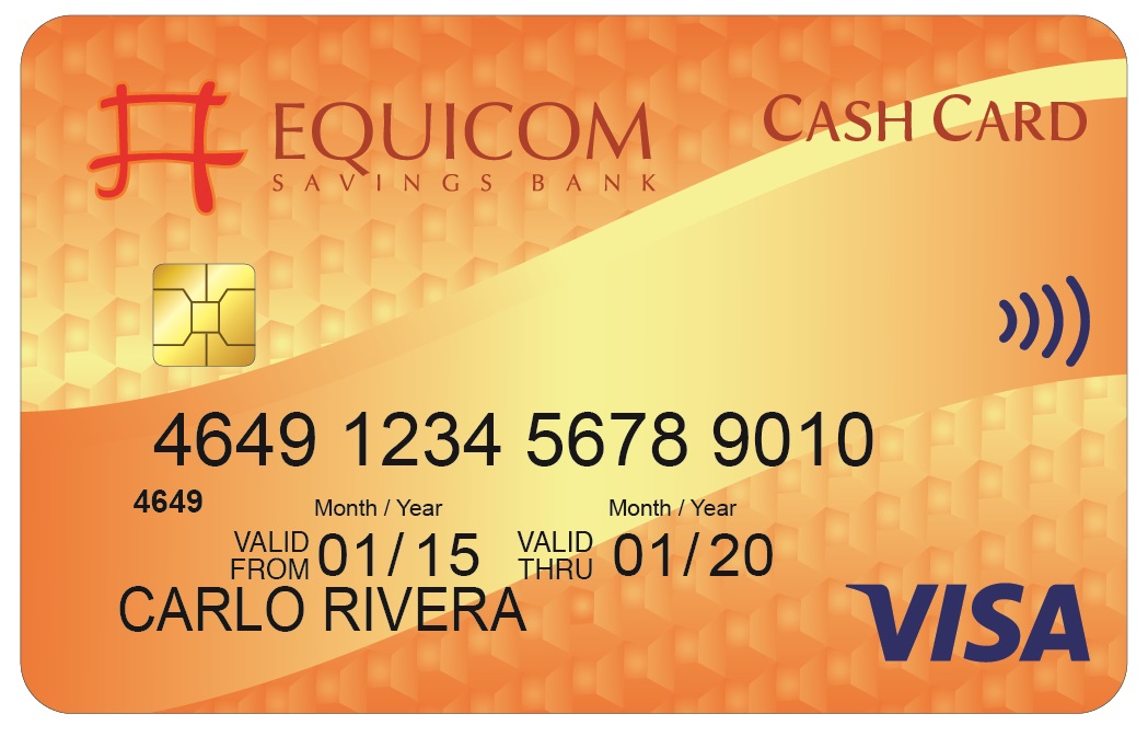Equicom Prepaid Cash Card