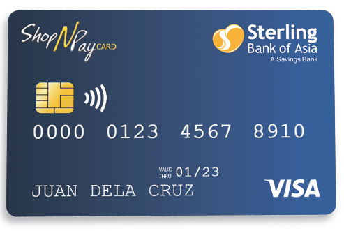 ShopNPay Visa Debit Card – Philippine Peso