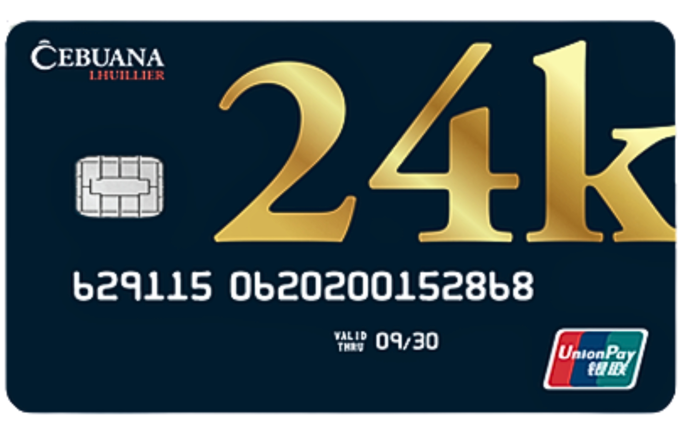 Cebuana Lhuillier 24K UnionPay Debit Card