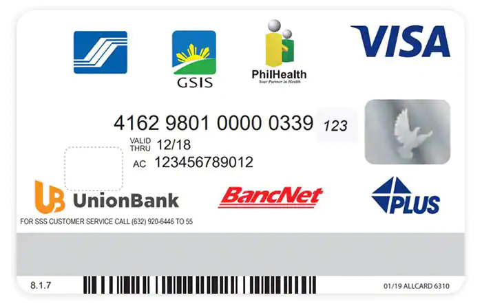 UnionBank SSS UMID Pay Card