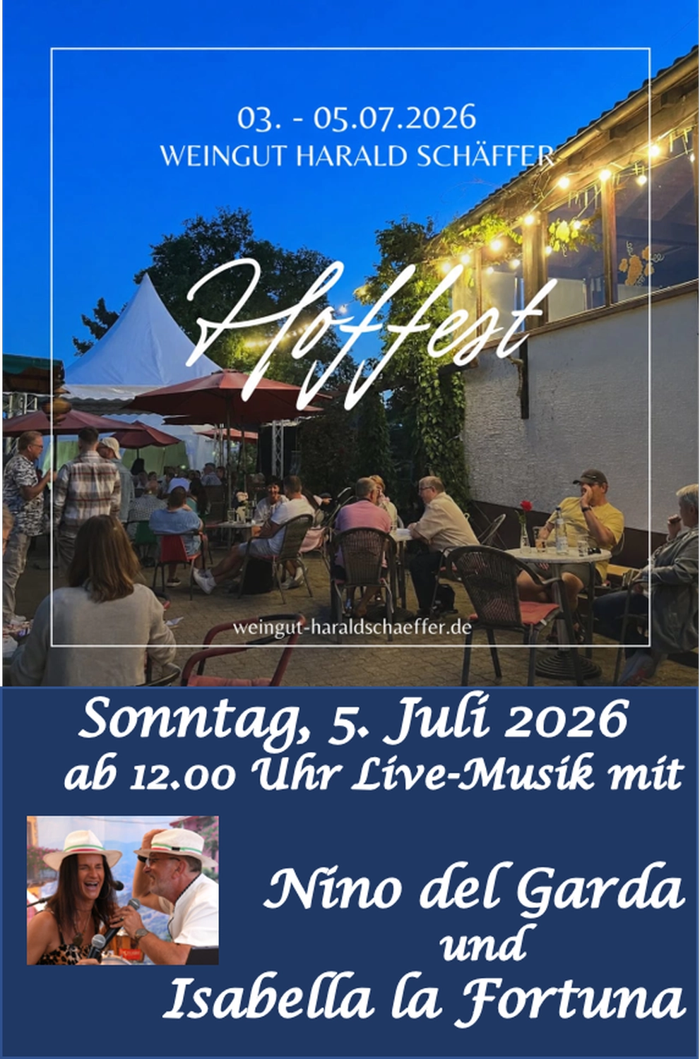 Italienischer Abend Kalles Golfstüble von Nino del Garda