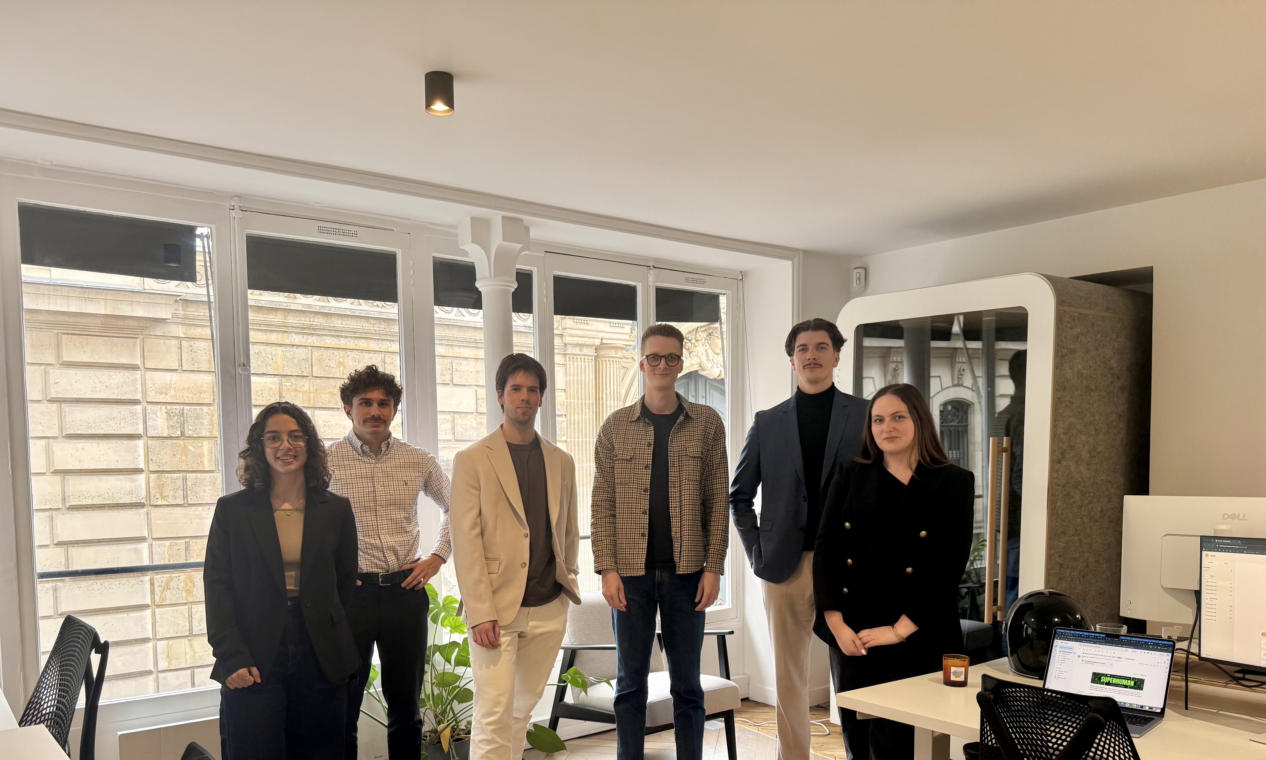 L'équipe Smart Bees réunie