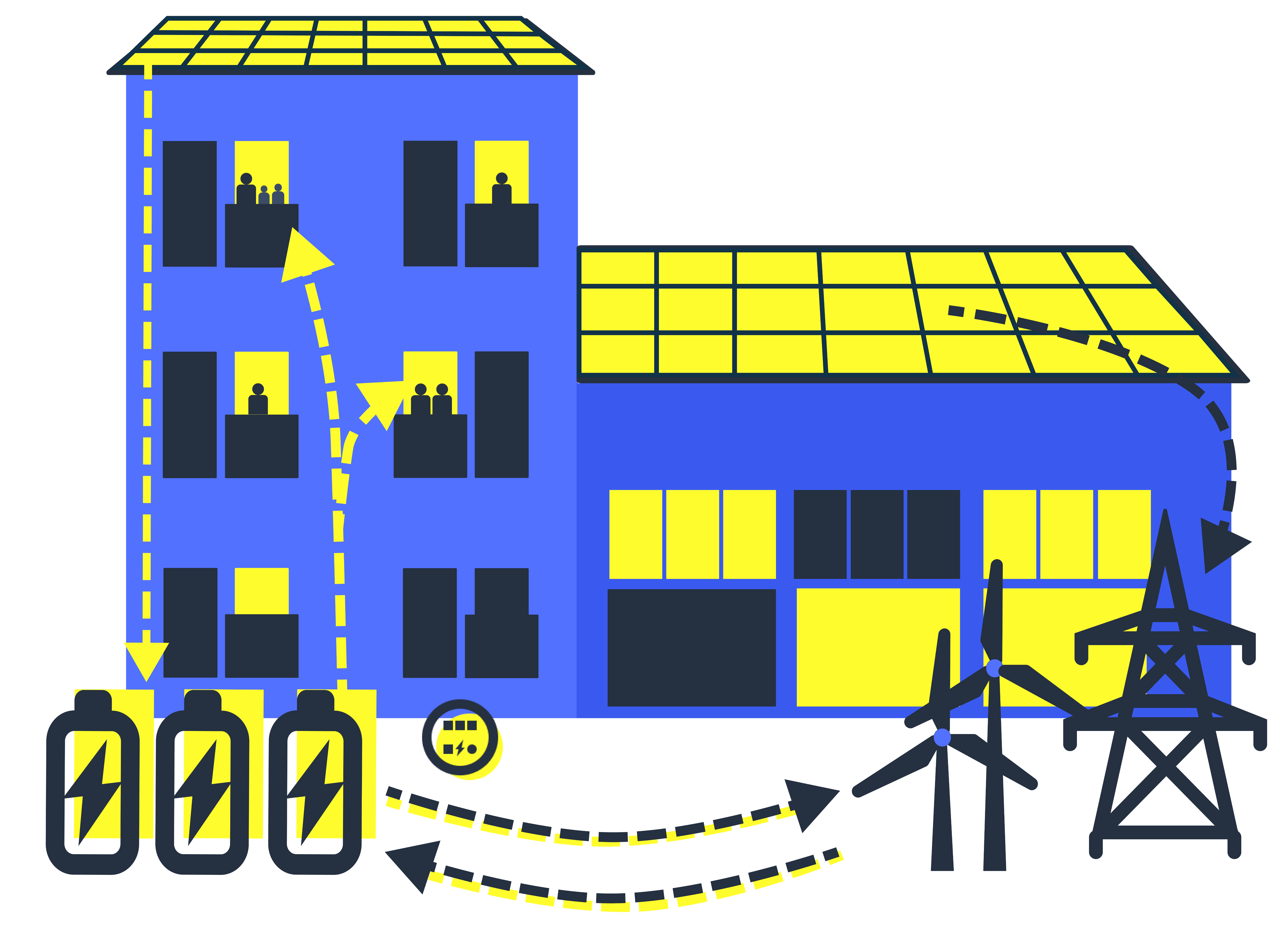 ALVA Energiekonzept Illustration