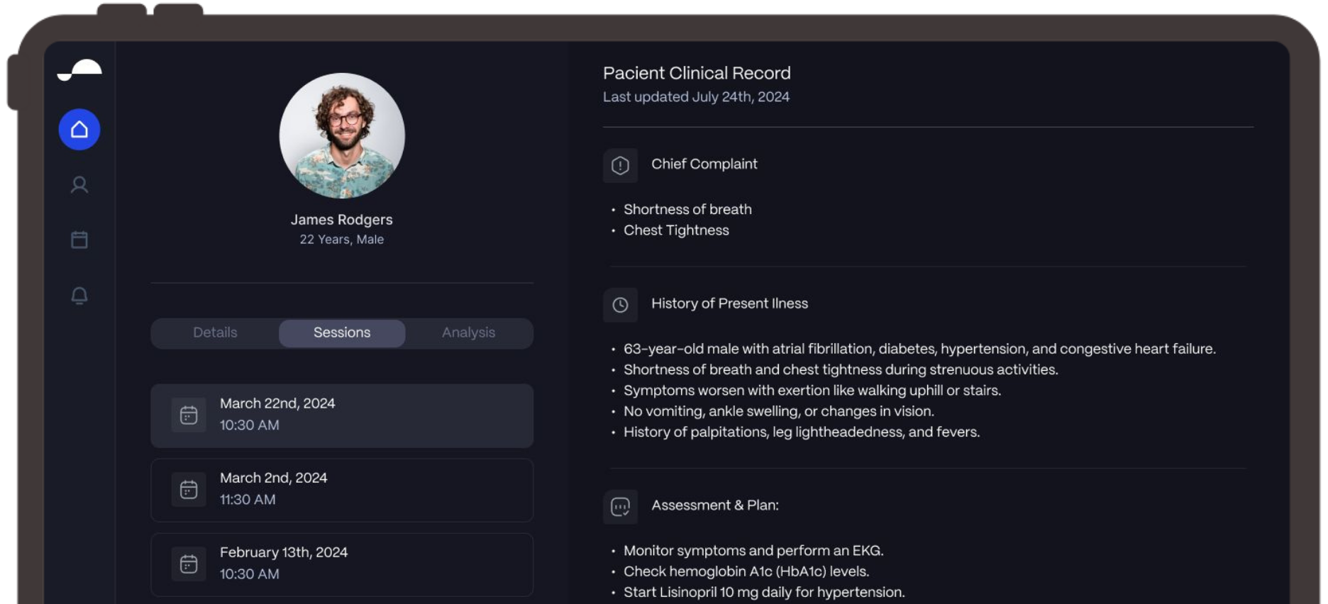 Webapp screenshot