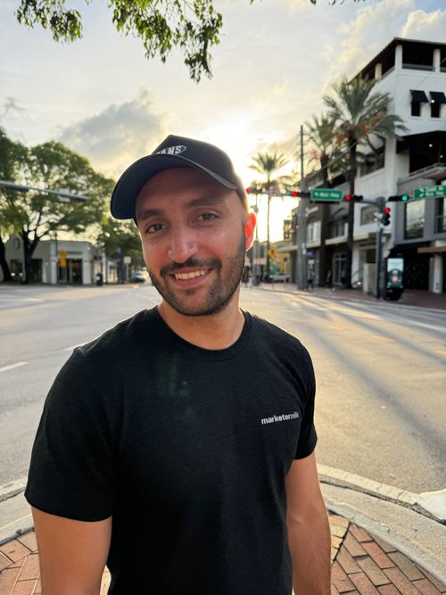 Picture of Omid, Founder of Marketer Milk