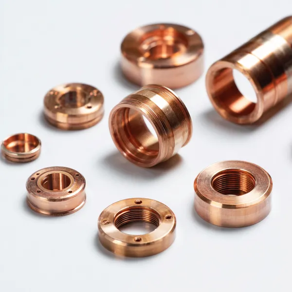 cuivrage de pièces par électrolyse