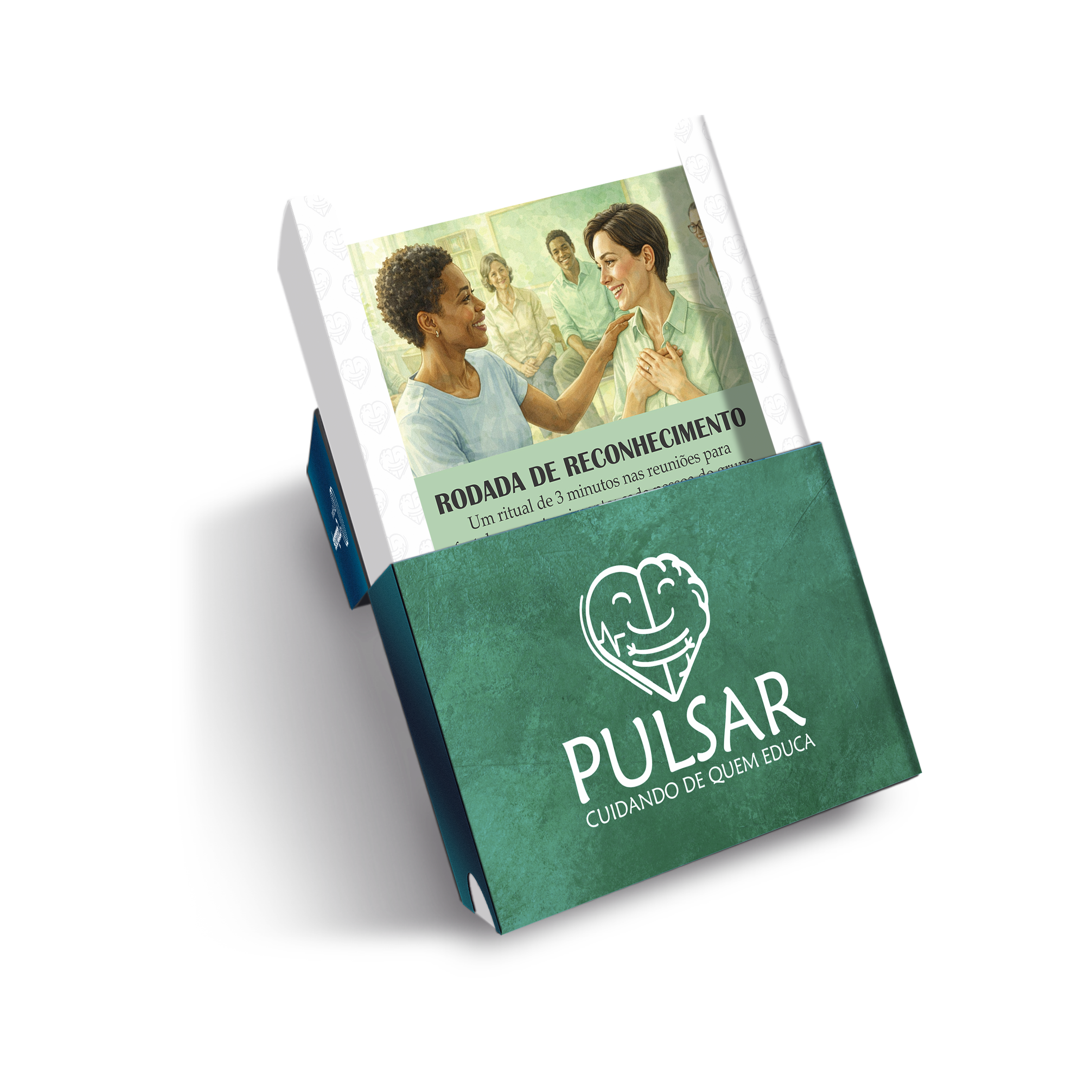 Mockup do Pulsar com cards