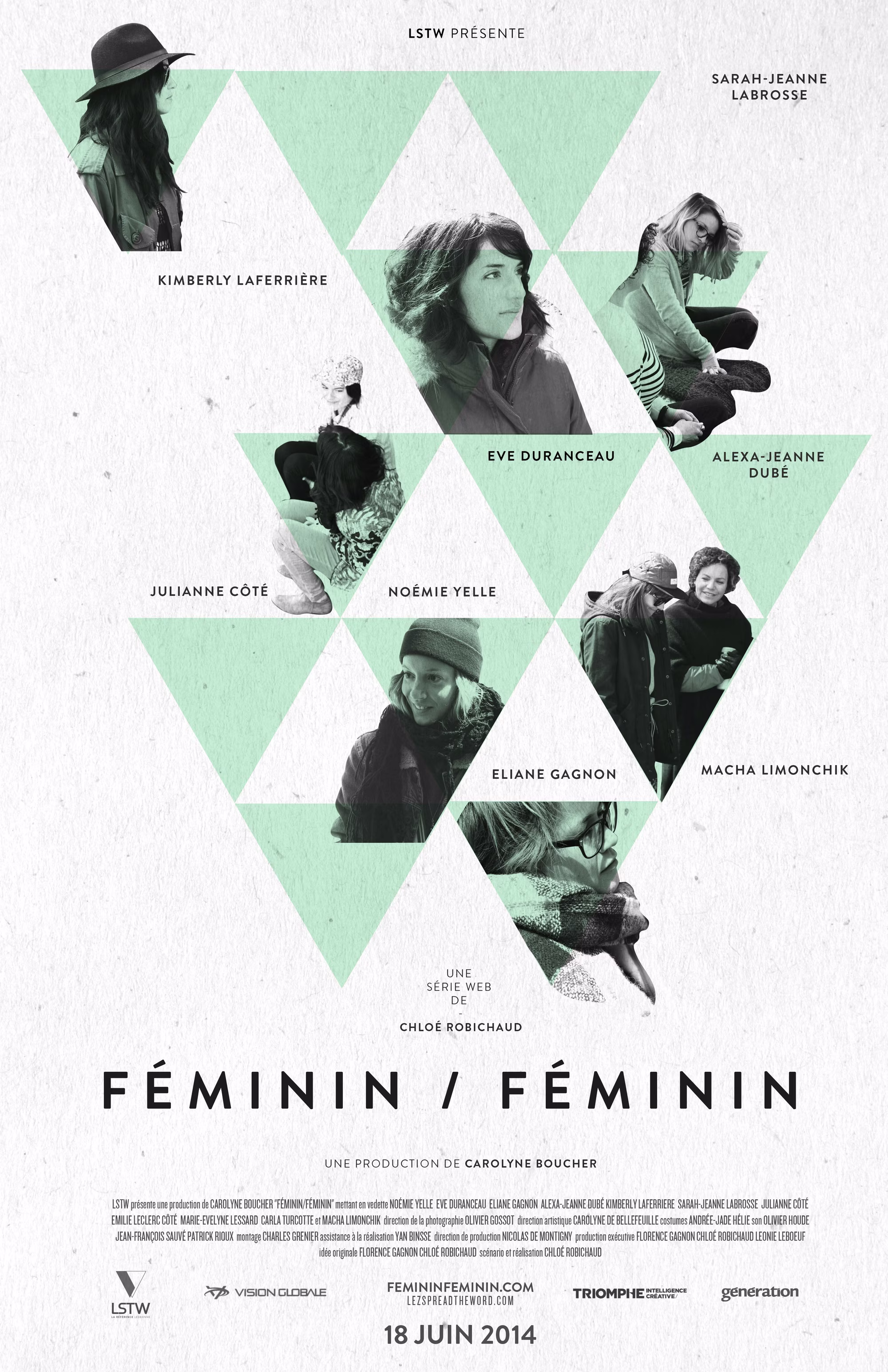 Féminin/féminin affiche