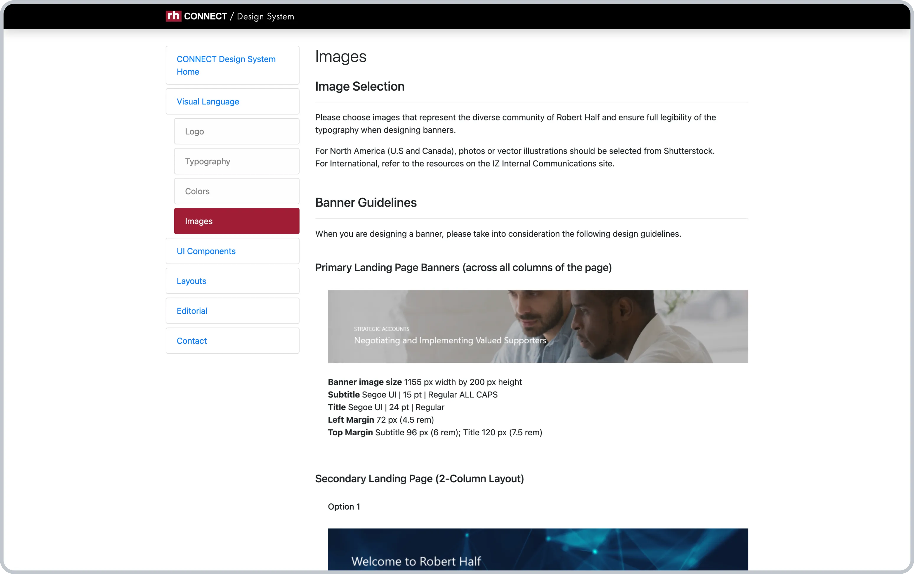 Content Page Example (Before & After)