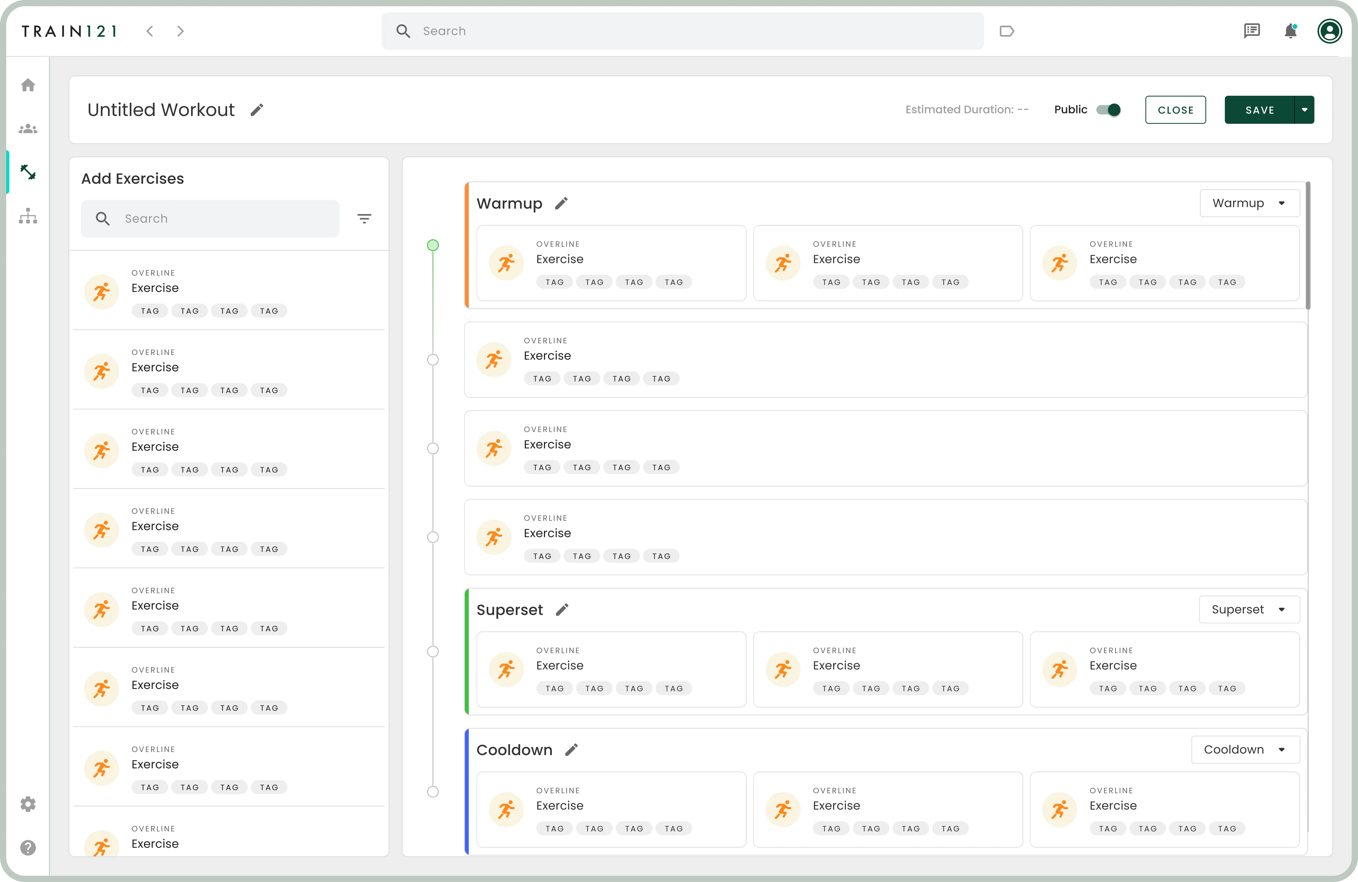 'Programs' Page (High-Fidelity)