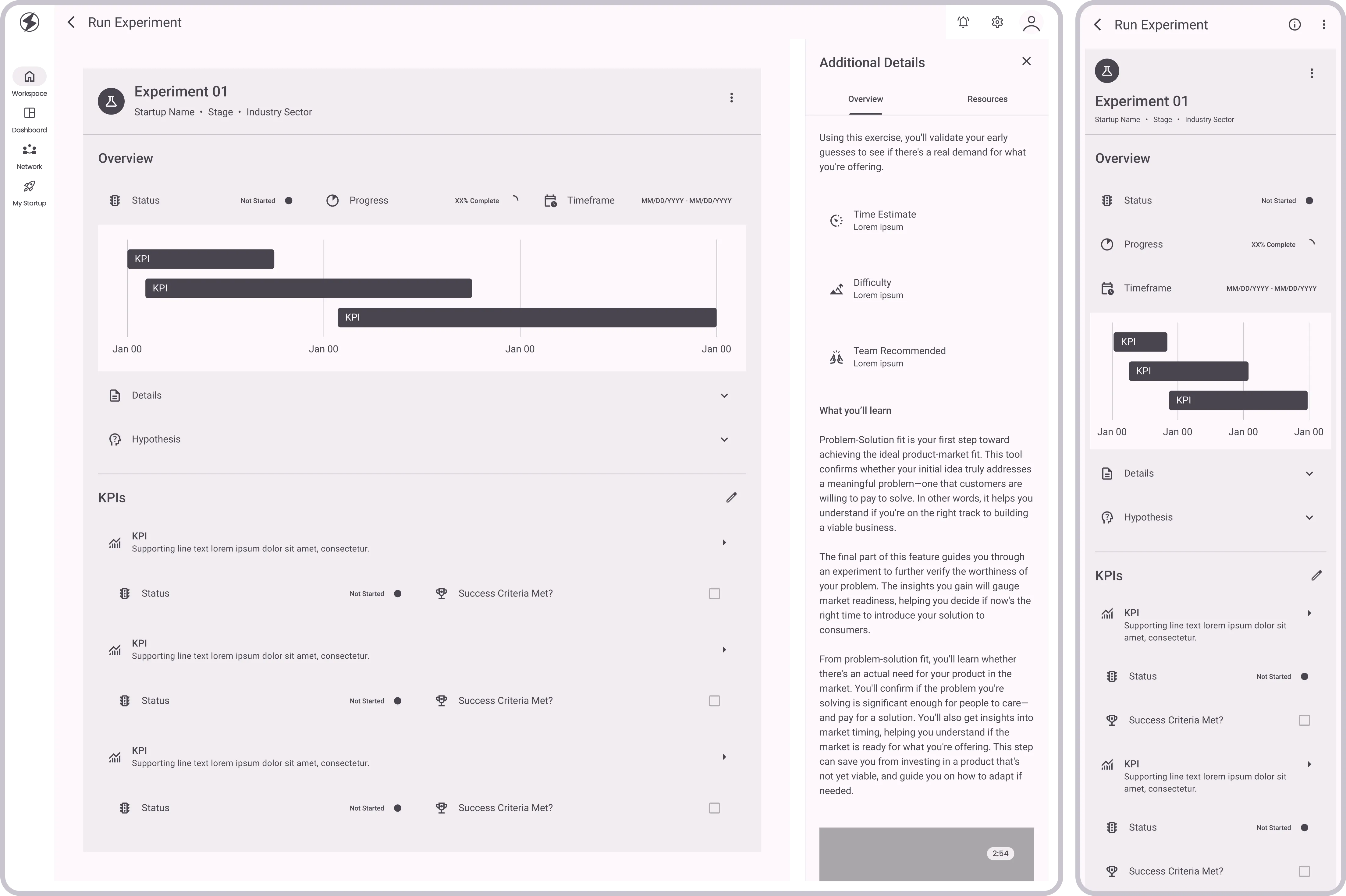 Run Experiment: Experiment Overview
