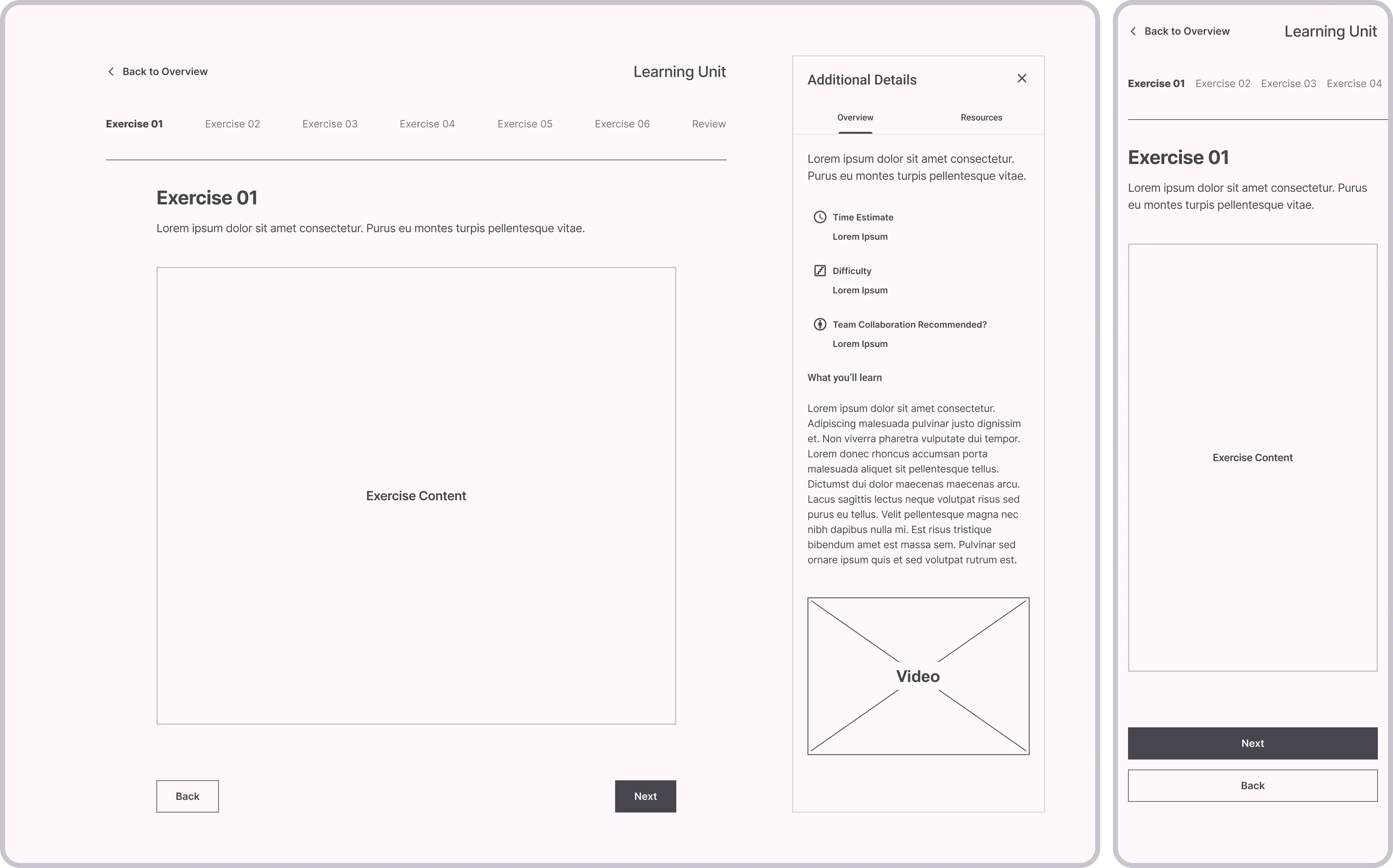 Learning Unit Module/Project Page (V4)