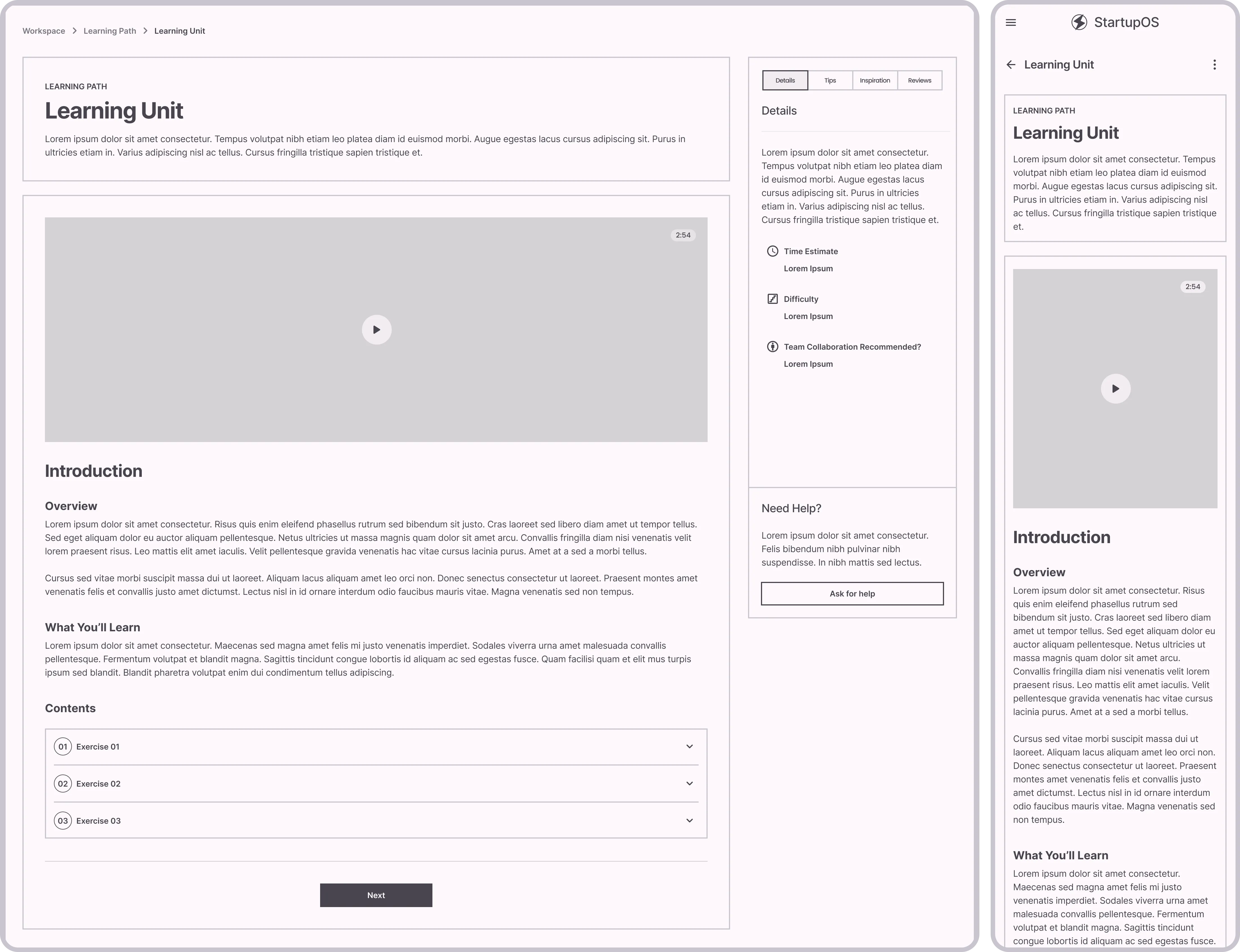 Learning Unit Overview (V3)