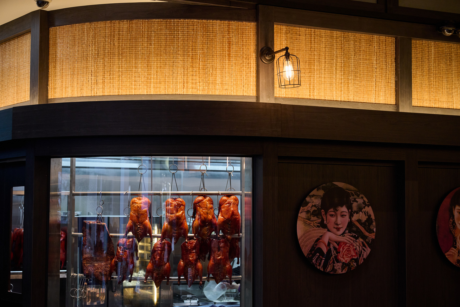 Interior image of Dumplings Plus restaurant.