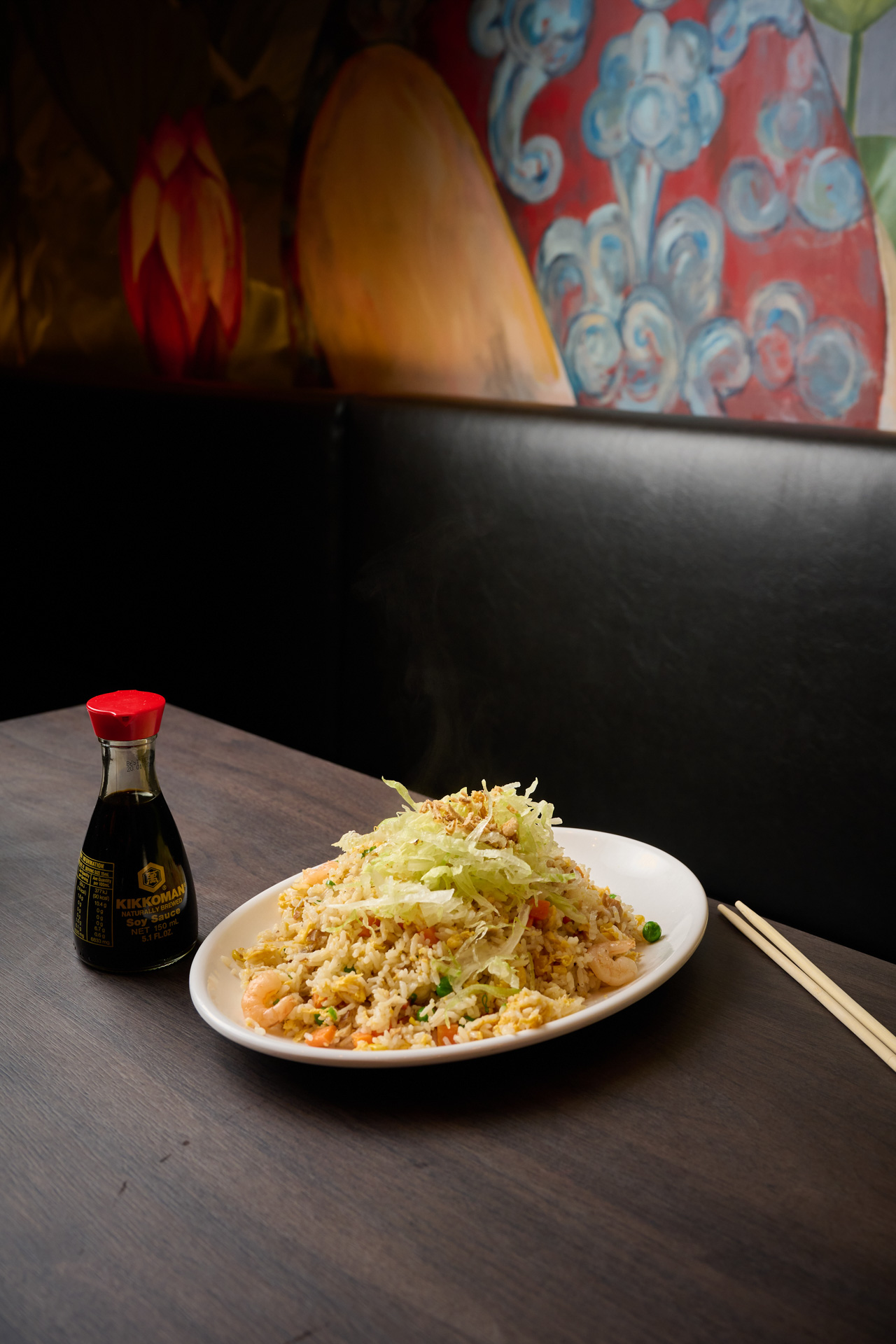 An image of a meal from Dumplings Plus.